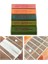 Gitar Fret Parlatma Silgiler Aşındırıcı Kauçuk Blokları ile 180 Grit & 400 Grit & 1000 Grit & 1500 Grit & 2000 Grit Için Gitar Fret Strings Parlatma Bakımı 3
