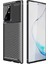 Galaxy 20 Ultra ile Uyumlu Kamera Korumalı Darbe Önleyici Carbon Brushed Silikon Kılıf (Siyah, Galaxy 20 Ultra) 1