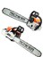 Rowermax 3hp 50CM 63CC Palalı 36 Diş Zincir Benzinli Testere Ağaç Kesme Motoru 1