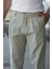 Yeni Sezon Baggy Keten Pantolon 1
