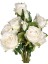 Çiçek Gül Demeti Beyaz 60 Cm. 2