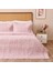 Store Elenora Çift Kişilik 3 Parça Yatak Örtüsü Seti - Pembe 1