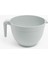 Kabı, 3 Litre Hacimli, Saplı Çırpma Kasesi, Gri 1
