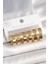 316L Çelik Gold Renk Halka Model Kadın Küpe Seti - TJ-BKP10393 1