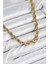 316L Çelik Burgu Model Gold Renk Kadın Kolye - TJ-BKO10485 1