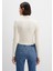 Düğmeli Ekru Triko Polo 1710787-80194 5