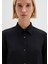 Tencel Tm Liyosel Karışımlı Siyah Gömlek 1211374-900 6