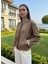 Pullu Liora Bomber Ceket Vizon 3