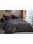 Perissa Çift Kişilik Yatak Örtüsü Seti Antrasit 1