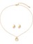 YUANYING-5428-1 Altın Deniz Kabuğu Işlemeli Inci Takı Seti (Yurt Dışından) 1