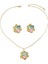 YUANYING-5416-16 Altın Kakmalı Yapay Taş Takı Seti (Yurt Dışından) 1