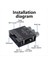 ZK-302T Bluetooth Dijital Güç Amplifikatör Modülü 2.0 Stereo Çift Kanallı 30W+30W Yüksek ve Düşük Tonlu (Yurt Dışından) 2