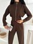 Beli Pensli Fermuarlı Şık Eşofman Takımı / Zip Detail Pleated Waist Elegant Tracksuit Set 6