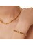 YUANYINGTXP058 Altın Kalp Örgü Zincir Kadın Takı Seti (Yurt Dışından) 3