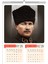 2026 Mustafa Kemal Atatürk A3 Poster Duvar Takvimi-Spiralli ve Askılı-6 Sayfa 1