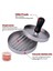12CM Yuvarlak Burger Pres Hamburger Maker Alaşımlı Hamburger Kalıpları Form Pres Alüminyum Et Sesle Araçlar (Yurt Dışından) 3