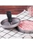 12CM Yuvarlak Burger Pres Hamburger Maker Alaşımlı Hamburger Kalıpları Form Pres Alüminyum Et Sesle Araçlar (Yurt Dışından) 4