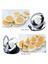 Steellaar 2pcs Çok Fonksiyonlu Paslanmaz Çelik Yumurta Sert Haşlanmış Yumurtalar Için Bulaşık Makinesi Güvenli Ağır Yumurta Kesici Mutfak Yardımcısı (Yurt Dışından) 2