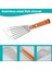 Paslanmaz Çelik Balık Spatula Turner, Ahşap Saplı Balık Spatula, Oluklu Turner, Mutfak Metal Spatula Kızartma Için (Yurt Dışından) 5