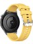 Xiaomi Watch S4 Sport/redmi Watch 5 Active Saat Bandı Için 22 mm Silikon Kayış Gümüş Tokalı - Sarı (Yurt Dışından) 1