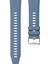 Xiaomi Watch S4 Sport/redmi Watch 5 Active Saat Bandı Için Gümüş Tokalı 22 mm Silikon Kayış - Mavi (Yurt Dışından) 3