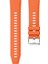 Xiaomi Watch S4 Sport/redmi Watch 5 Active Saat Bandı Için Gümüş Tokalı 22 mm Silikon Kayış - Turuncu (Yurt Dışından) 3