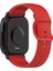 Xiaomi Redmi Watch 5 Lite Band Su Geçirmez Ter Geçirmez Yumuşak Silikon Spor Kayışı-Kırmızı (Yurt Dışından) 1