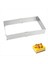 Bakeware Ayarlanabilir Musluk Halkası Tatlı Pişirme Aracı Paslanmaz Çelik Diy Kek Dekorasyon Kalıp Kare Kek Kalıp (Yurt Dışından) 5