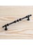 Mobilya Mutfak Dolabı Çekmece Dolap Kulpları Kapak Kulpu Kulbu Siyah 224 mm Metal Kulp 3