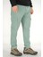 Erkek Mint Kargo Cepli Pantolon Rahat Kesim Pamuklu Lastikli Bel 2