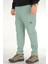Erkek Mint Kargo Cepli Pantolon Rahat Kesim Pamuklu Lastikli Bel 3