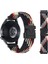 20 mm Evrensel Bileklik Paraşüt Tokalı Naylon Örgülü Akıllı Saat Kayışı - Siyah Gökkuşağı (Yurt Dışından) 5