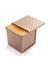 Kapaklı Mini Somun Tava, 0.55LB (250G) Hamur Kapasitesi Fırın Pişirme Için Yapışmaz Kare Tost Kutusu (Yurt Dışından) 2