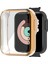 Xiaomi Mi Watch Lite/redmi Watch Için Tam Kapsamalı Galvanik Tpu Akıllı Saat Koruyucu Kılıf - Gül Altın (Yurt Dışından) 1