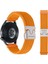 20 mm Evrensel Bileklik Paraşüt Tokalı Naylon Örgülü Akıllı Saat Kayışı - Turuncu (Yurt Dışından) 5