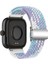 Xiaomi Akıllı Bileklik 8 Pro/redmi Watch 4 Kayış Manyetik Tokalı Dokuma Döngü Saat Bandı - Mor (Yurt Dışından) 1