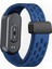 Xiaomi Akıllı Bileklik 9 Nfc/band 9/band 8 Içi Boş Nefes Alabilir Manyetik Tokalı Kayış - Koyu Mavi Silikon Saat Kayışı (Yurt Dışından) 1