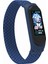 Xiaomi Mi Band 5/4/3-Mavi Için Elastik Naylon Bileklik Saat Kayışı [boyut: M] (Yurt Dışından) 4