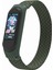 Xiaomi Mi Band 5/4/3 Için Elastik Naylon Bileklik Saat Kayışı [boyut: M] - Koyu Yeşil (Yurt Dışından) 2