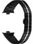 Xiaomi Redmi Watch 4 Paslanmaz Çelik Saat Kayışı Yedek Bilek Bandı - Siyah + Gümüş (Yurt Dışından) 1