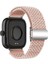 Xiaomi Akıllı Bileklik 8 Pro/redmi Watch 4 Döngülü Kayış Manyetik Tokalı Dokuma Saat Bandı - Açık Pembe (Yurt Dışından) 1