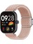 Xiaomi Akıllı Bileklik 8 Pro/redmi Watch 4 Döngülü Kayış Manyetik Tokalı Dokuma Saat Bandı - Açık Pembe (Yurt Dışından) 5