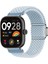 Xiaomi Akıllı Bileklik 8 Pro/redmi Watch 4 Döngülü Kayış Manyetik Tokalı Dokuma Saat Kayışı - Sis Mavisi (Yurt Dışından) 5