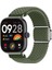 Xiaomi Akıllı Bileklik 8 Pro/redmi Watch 4 Döngülü Kayış Manyetik Tokalı Dokuma Saat Kayışı - Koyu Zeytin Yeşili (Yurt Dışından) 5