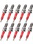 125CC 150CC 200CC 250CC Için 10 Adet 3 Elektrotlu Buji D8TC (Yurt Dışından) 1