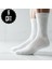 6 Çift Unısex Spor Kolej Çorap 3