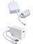 120 Watt Turbo Hızlı Şarj Aleti Seti Hızlı Şarj Adaptörü Beyaz - MCT9905-7833 4