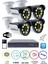 Snrelk Hama Güvenlik Kamerası 4'lü 5mp Lens Warm Ledli Gece Renkli Ahd 320 GB Su Geçirmez 1