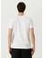 Unisex Basic Bisiklet Yaka Regular T-Shirt - Beyaz 2