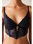 Hologram Dantel Detaylı Siyah Büstiyer 1